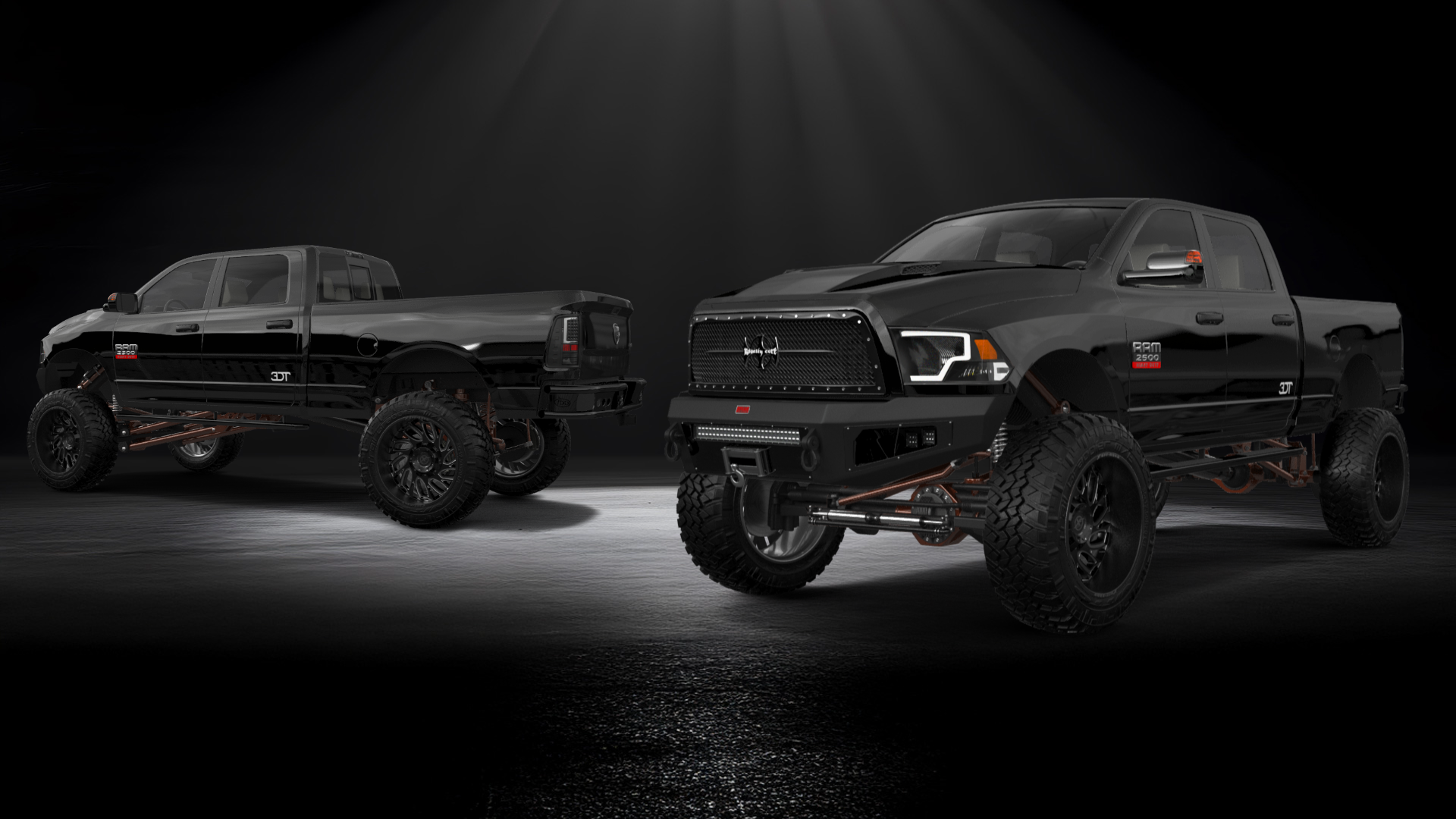 Dodge Ram 2500 4 Door Truck 2014
