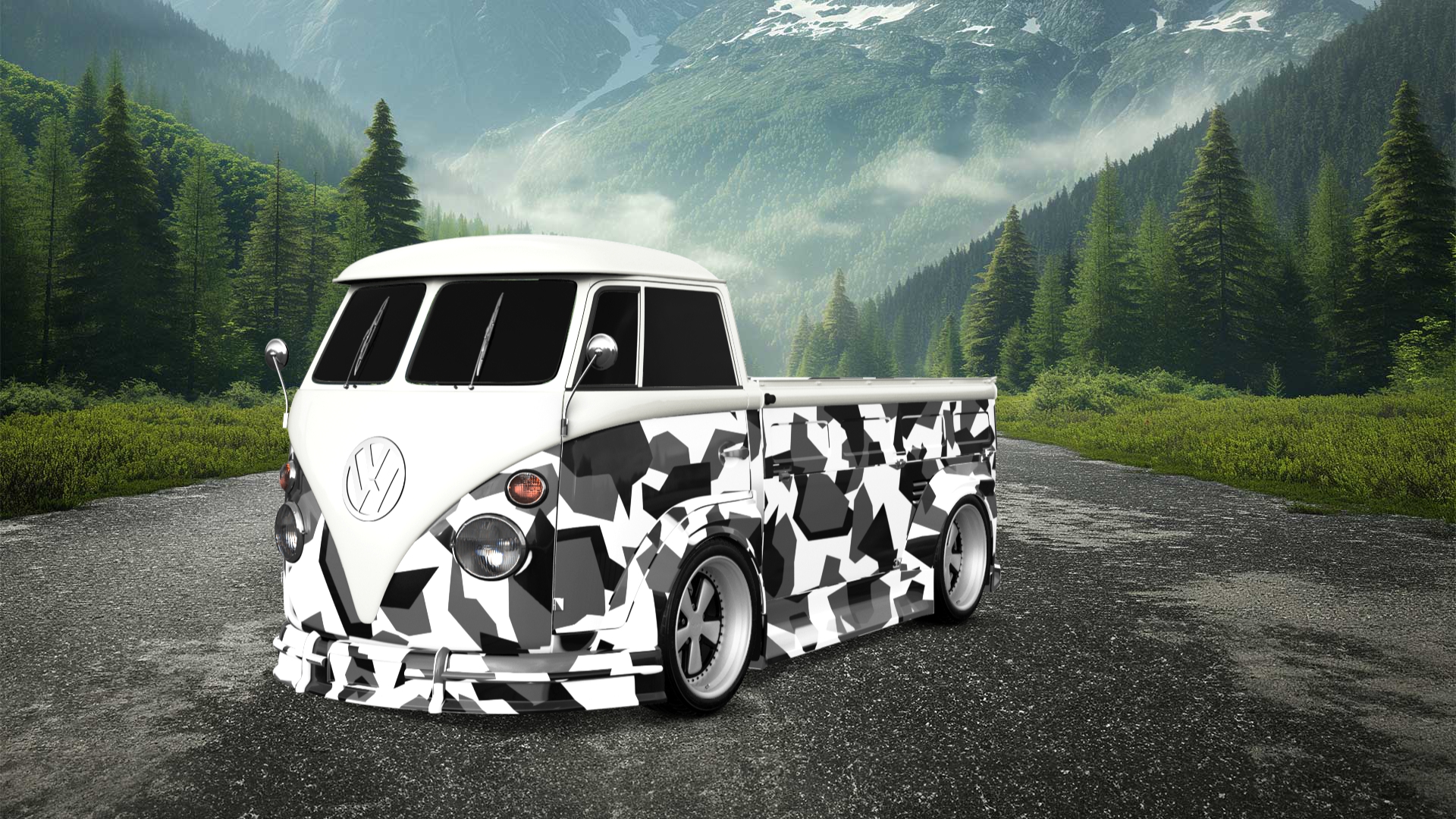 Volkswagen T1 Van 1950 tuning