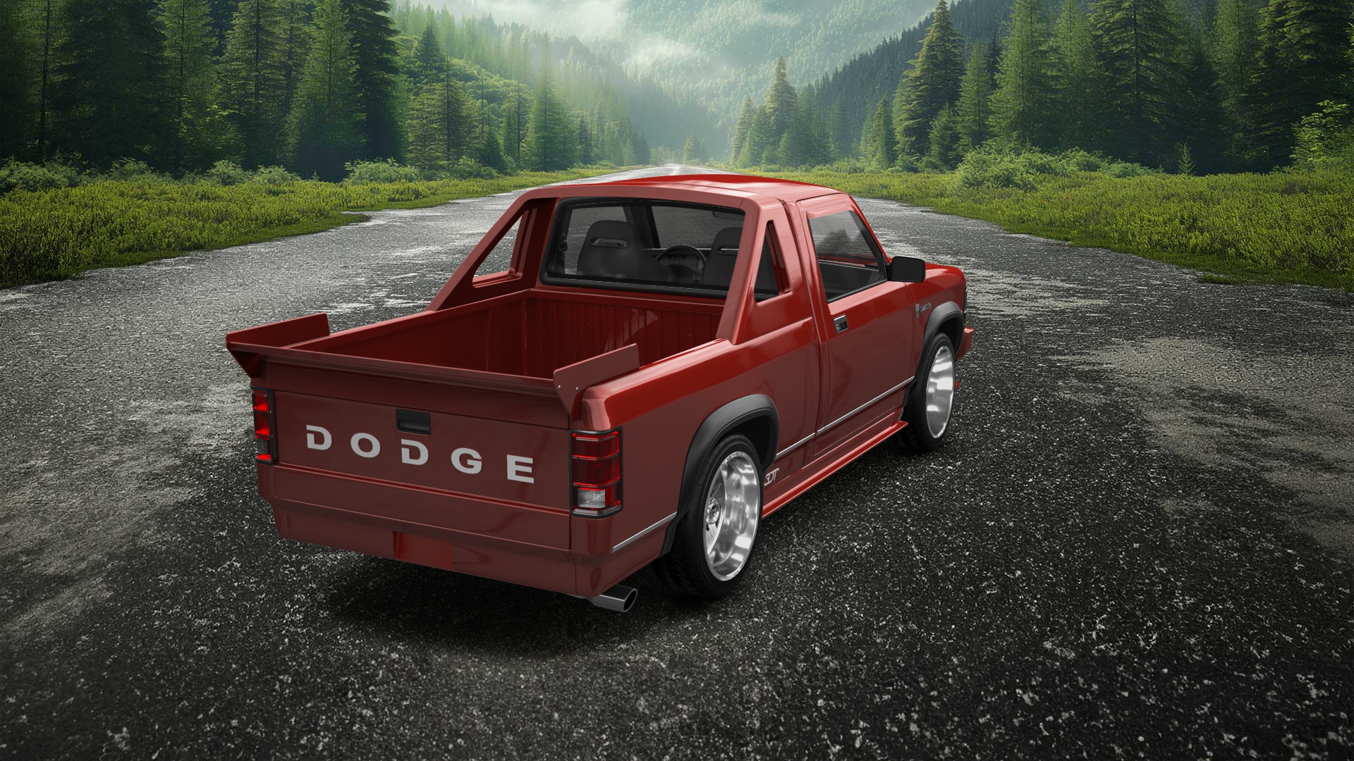 Dodge Dakota Regular Cab 2 Door pickup truck 1987