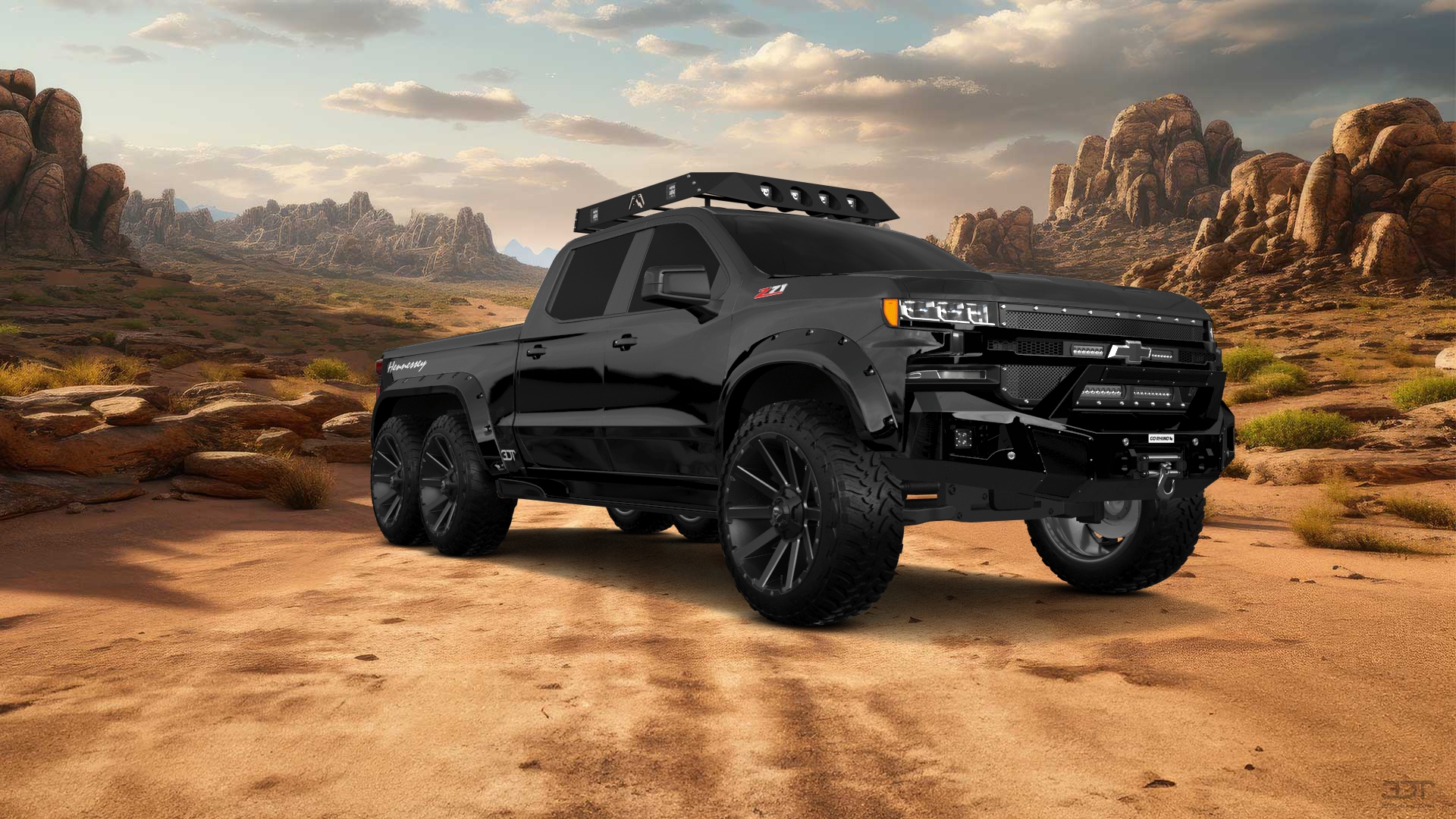 Chevrolet Silverado Hennessey Goliath 6X6 Truck 2020 tuning