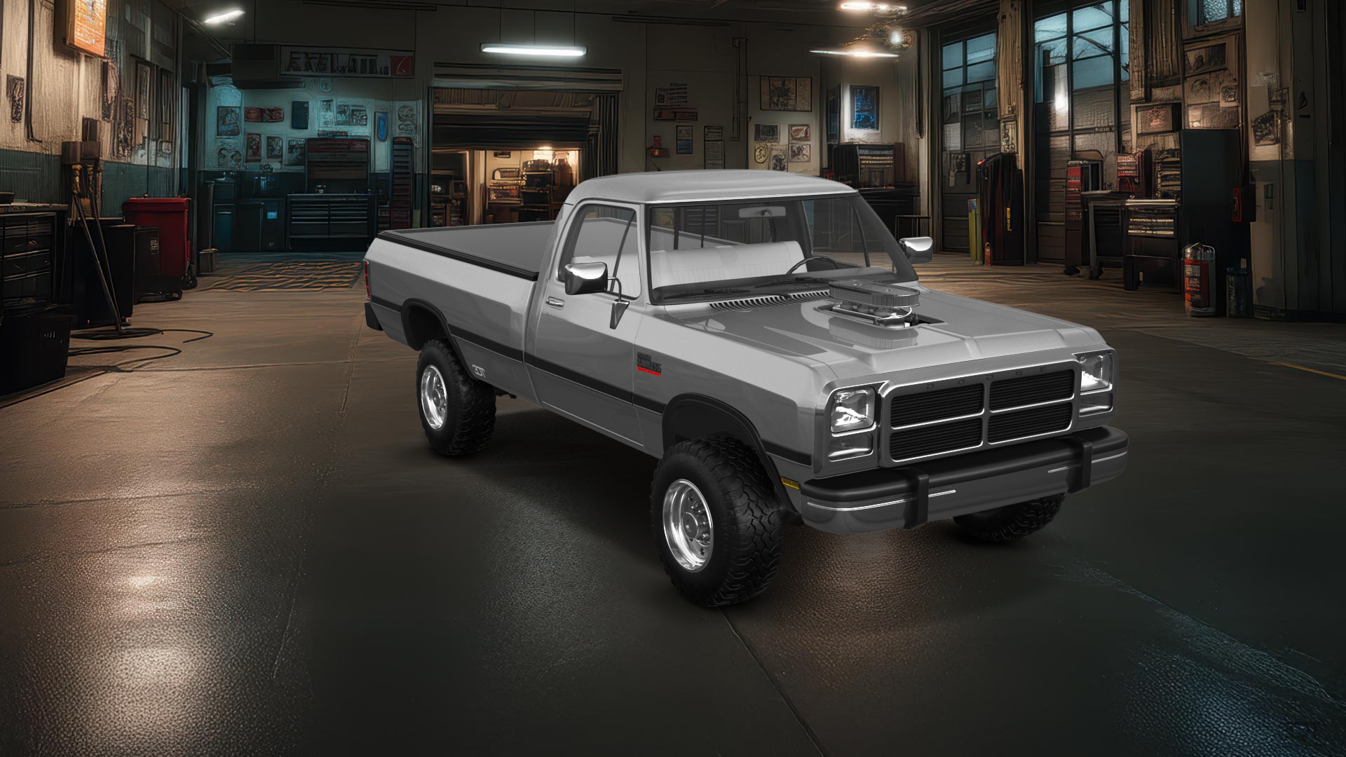 Dodge Ram 2 Door pickup truck 1991