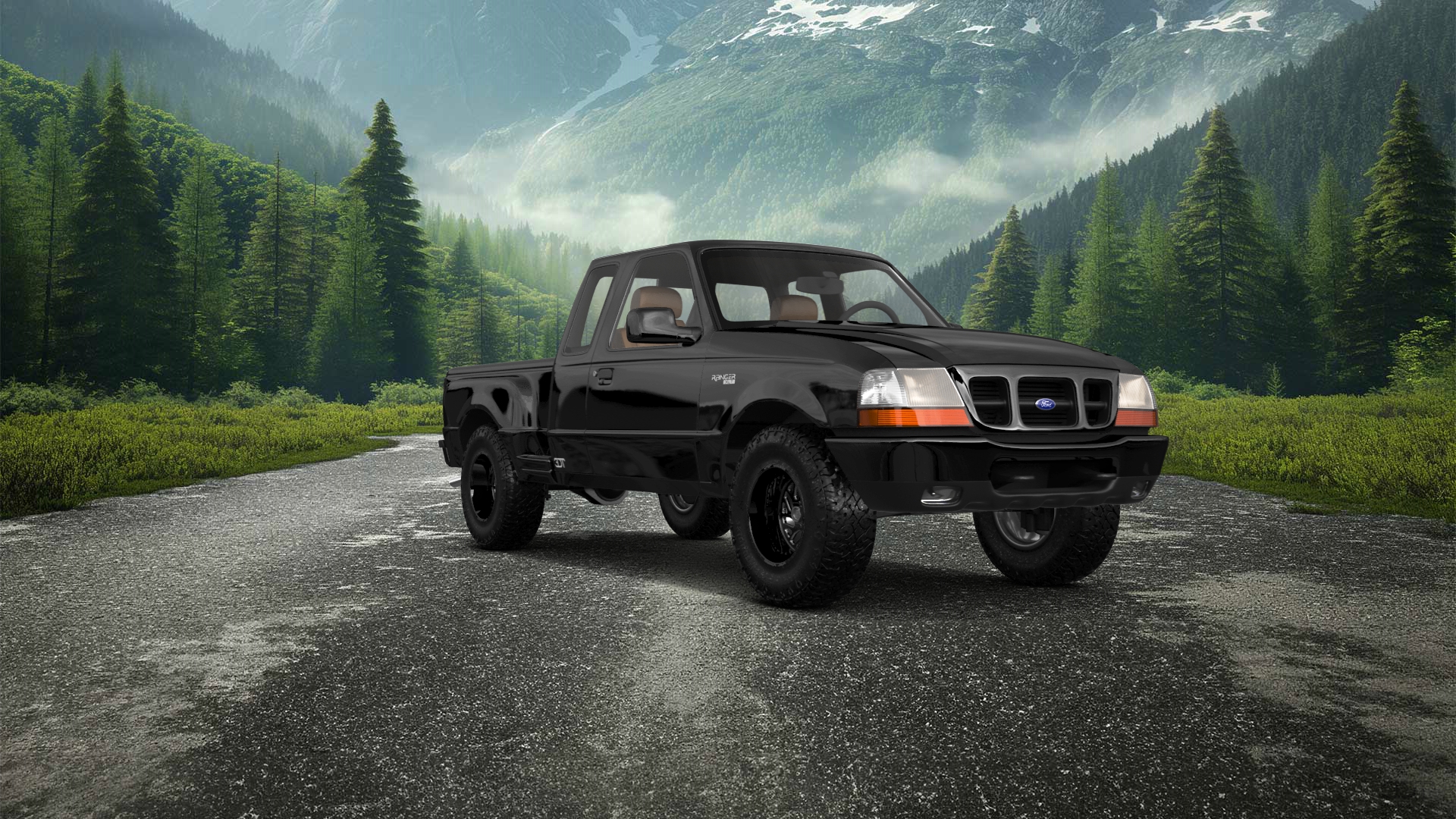 Ford Ranger Flareside 2 Door pickup truck 1998