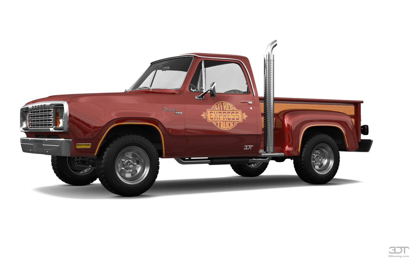 Dodge Lil Red Express 2 Door pickup truck 1978