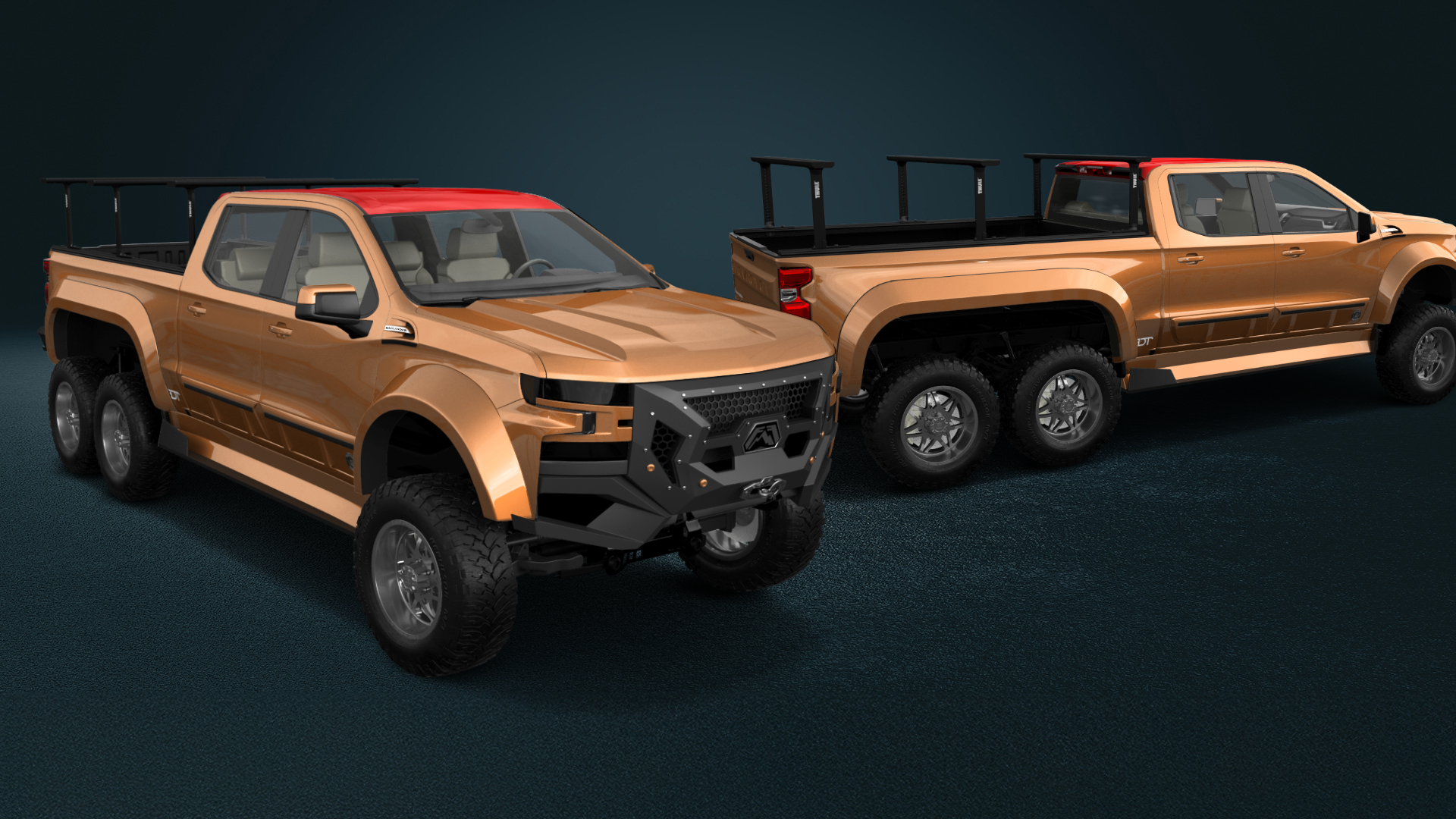 Chevrolet Silverado Hennessey Goliath 6X6 Truck 2020 tuning