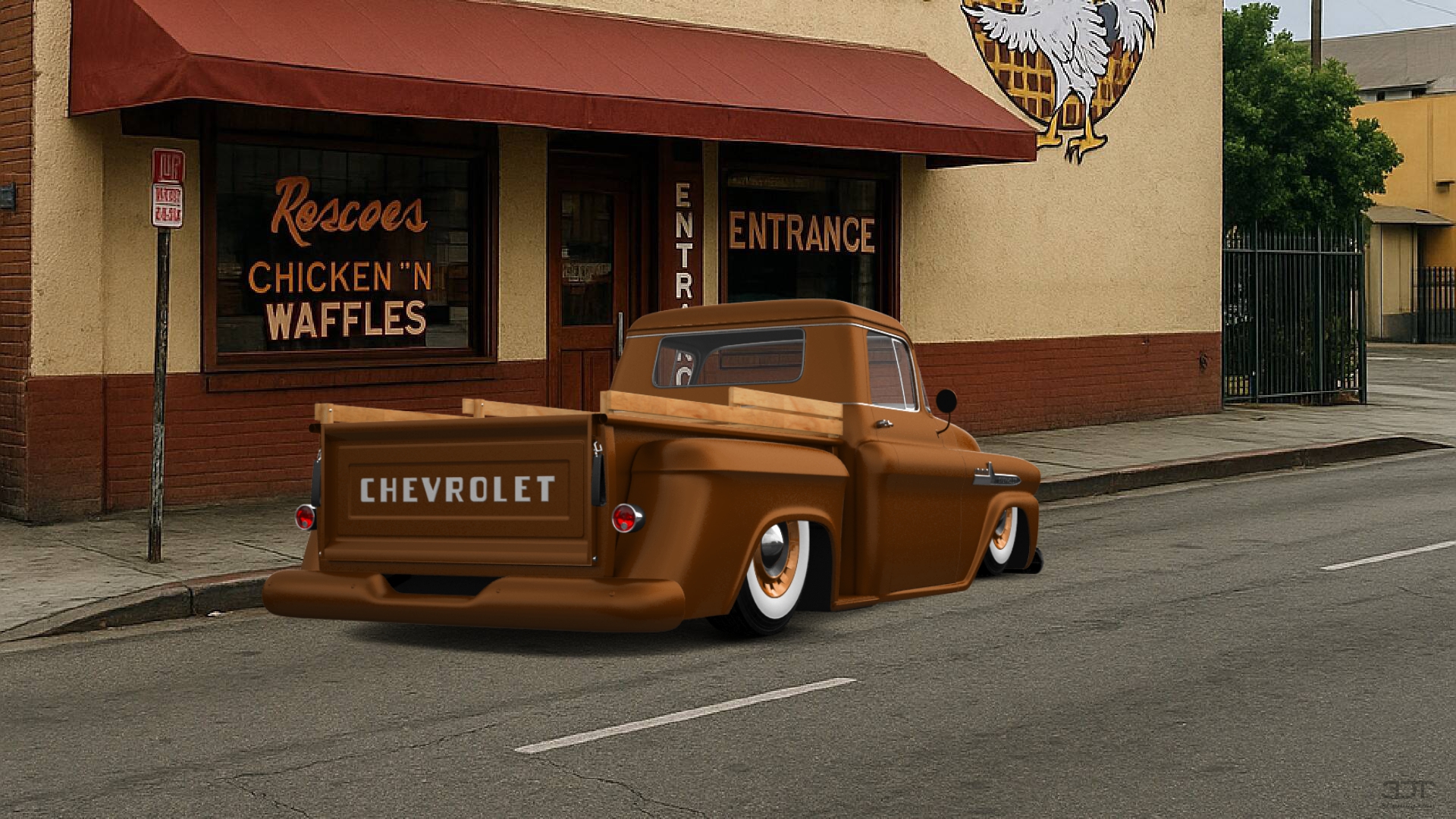 Chevrolet Apache Stepside 2 Door pickup truck 1959