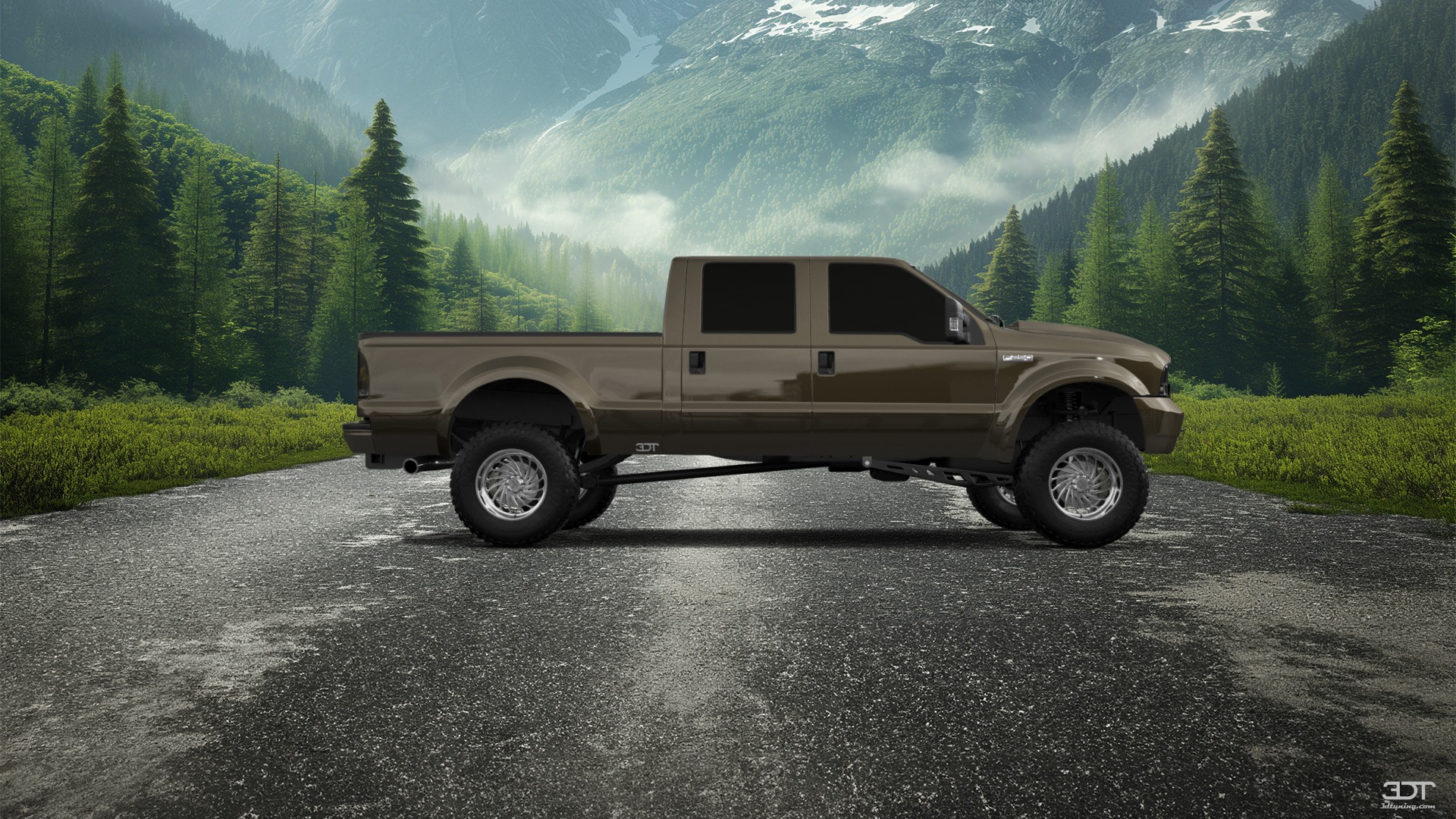 Ford F-250 Crew Cab 4 Door pickup truck 1999 Images