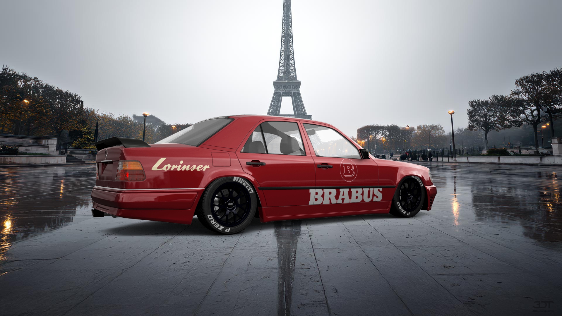 Mercedes E-Class Sedan 1984 tuning