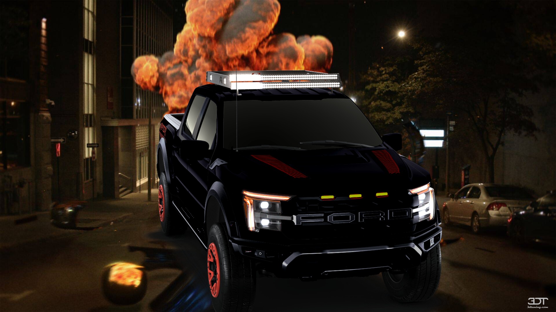 Ford F-150 Raptor 4 Door pickup truck 2024 tuning