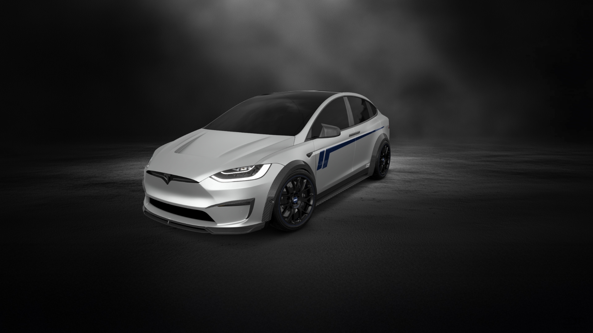 Tesla Model X 5 Door SUV 2024 tuning
