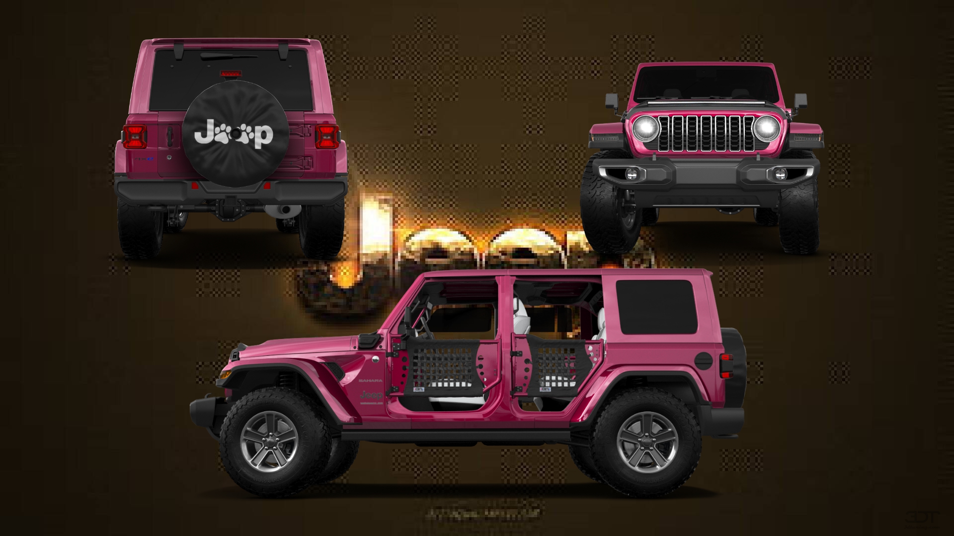 Jeep Wrangler JL 4 Door SUV 2024 Images
