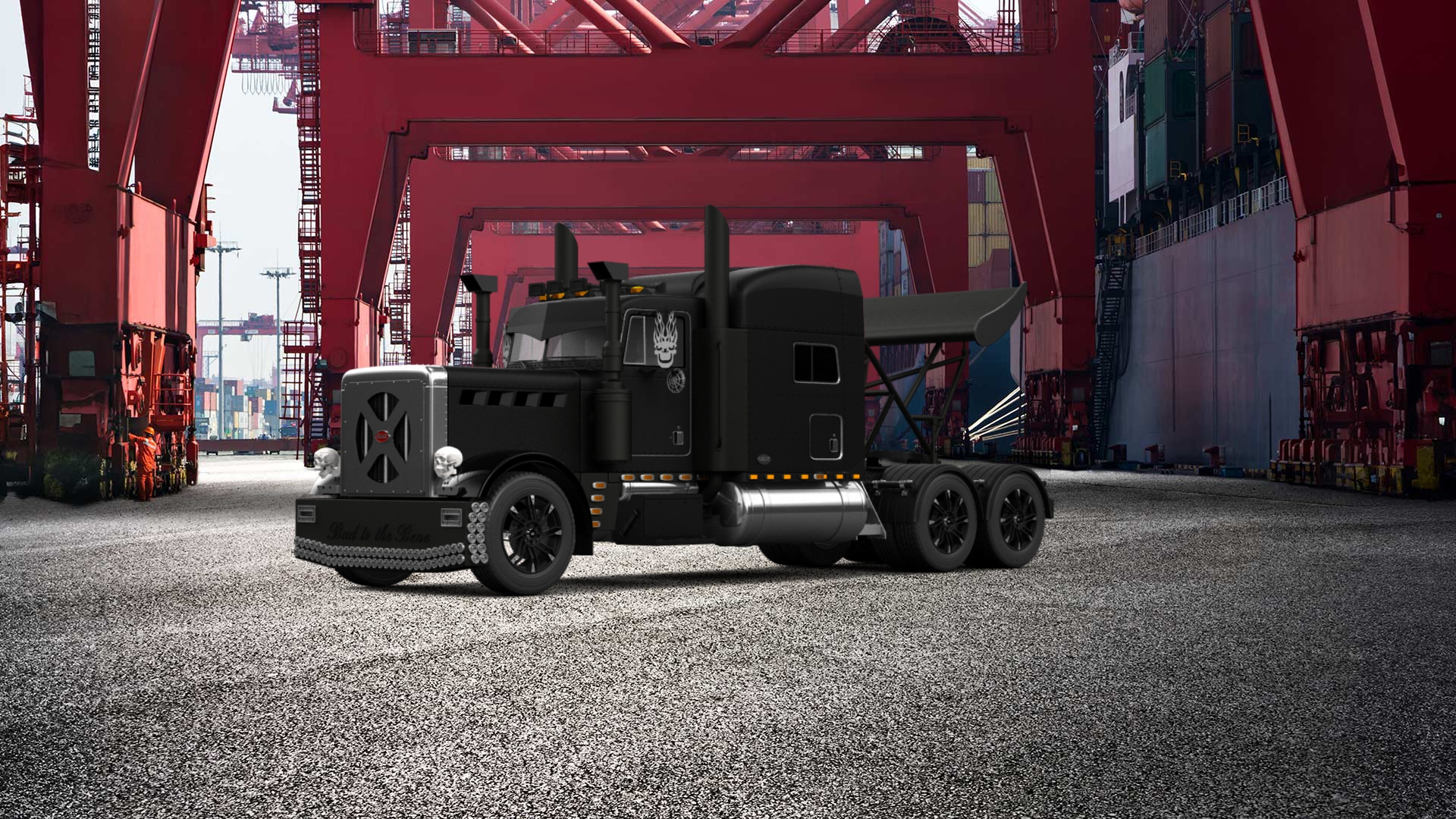 Peterbilt 359 Truck 1987 tuning