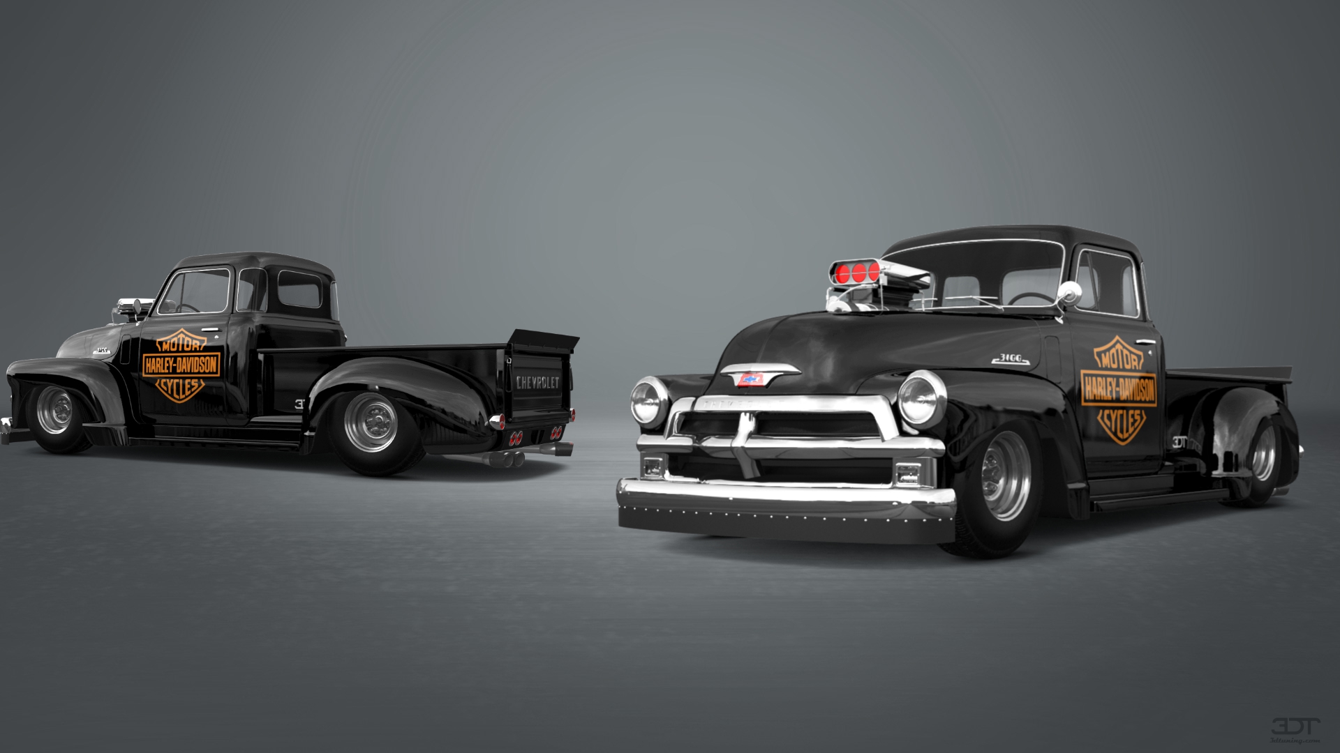 Chevrolet 3100 2 Door pickup truck 1954 tuning