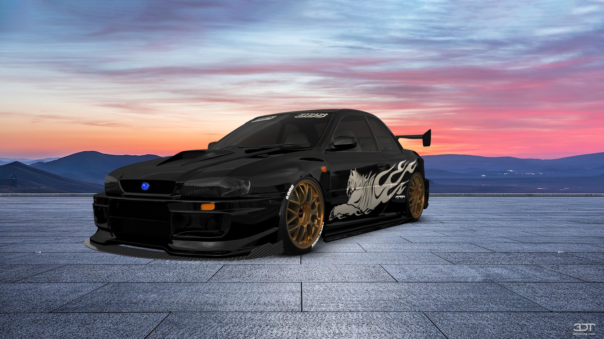 Subaru Impreza WRX STI 22B 2 Door Coupe 2000