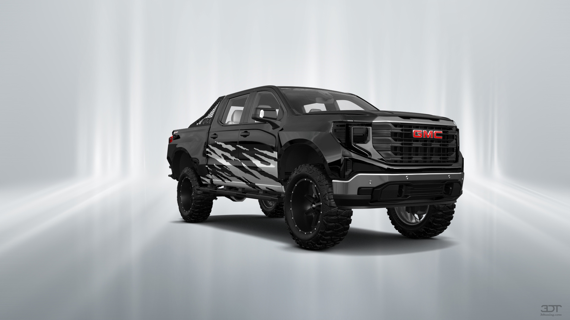 GMC Sierra 1500 Crew Cab 5.8 ft box 4 Door pickup truck 2023 tuning