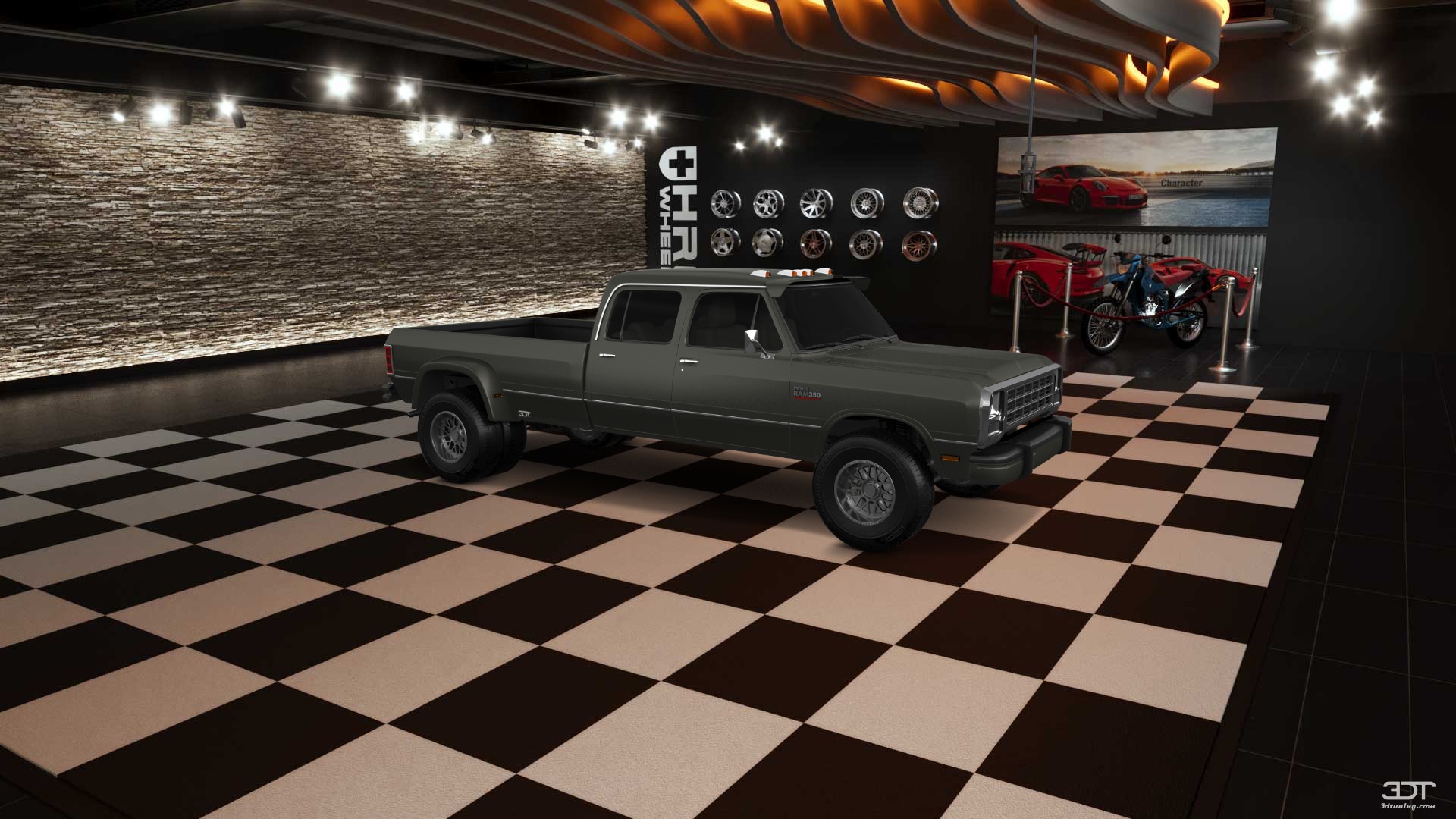 Dodge Ram 350 4 Door pickup truck 1991