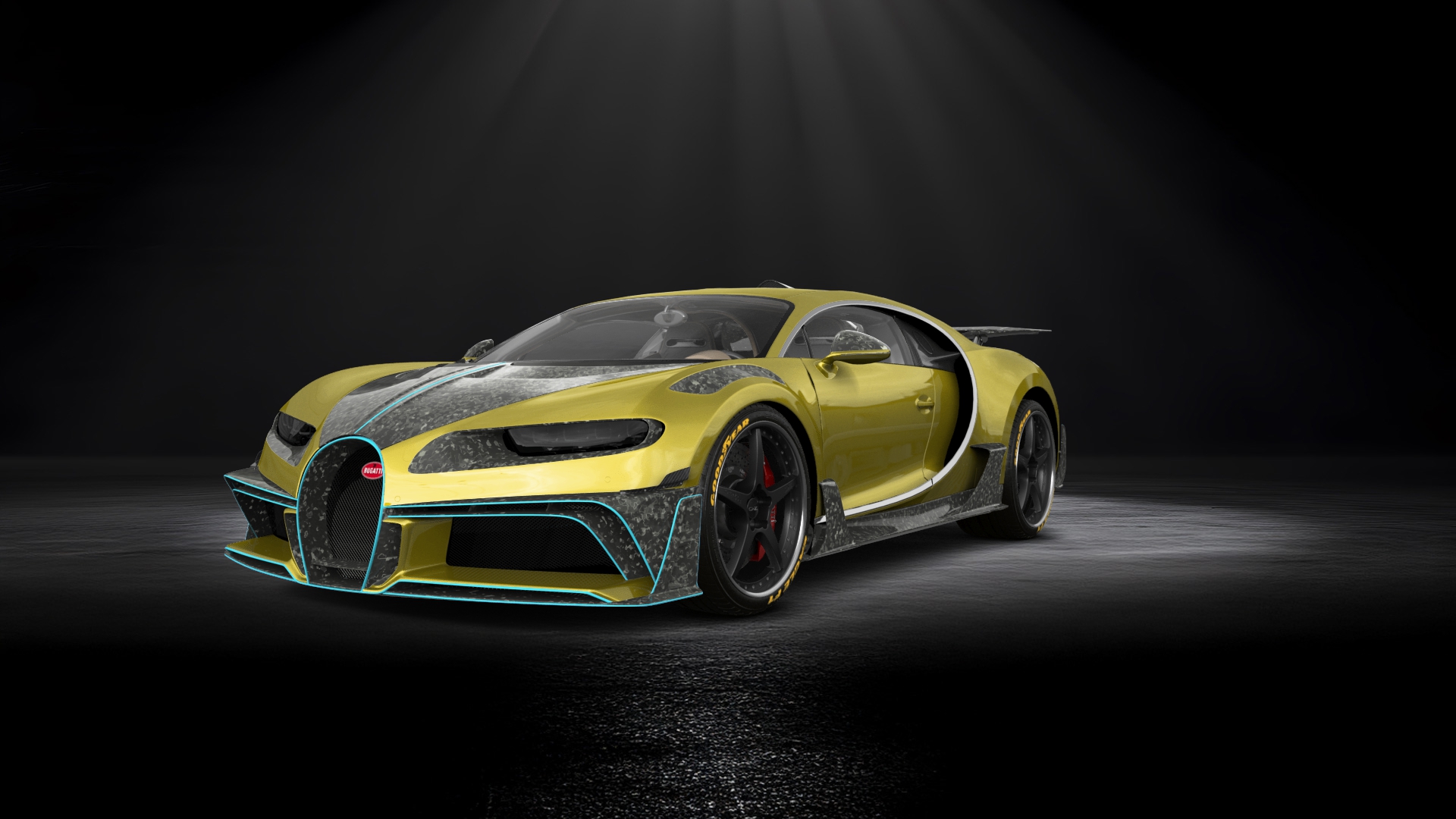 Bugatti Chiron 2 Door Coupe 2016
