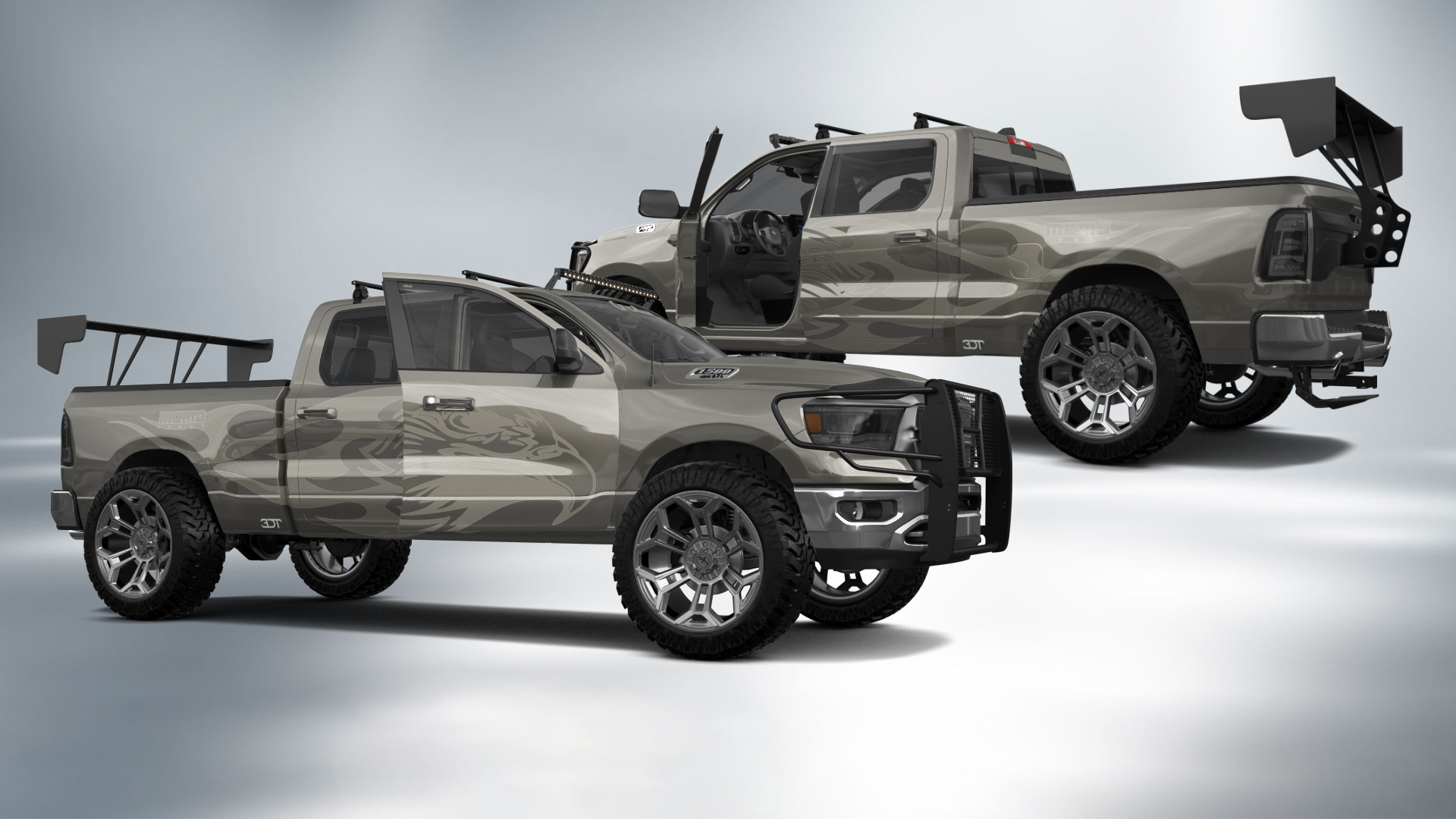Dodge Ram 1500 Crew Cab 6.4' box 4 Door Truck 2020 tuning