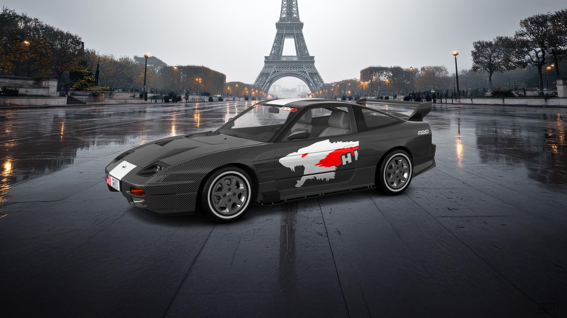 Nissan 240SX 3 Door Hatchback 1989 tuning