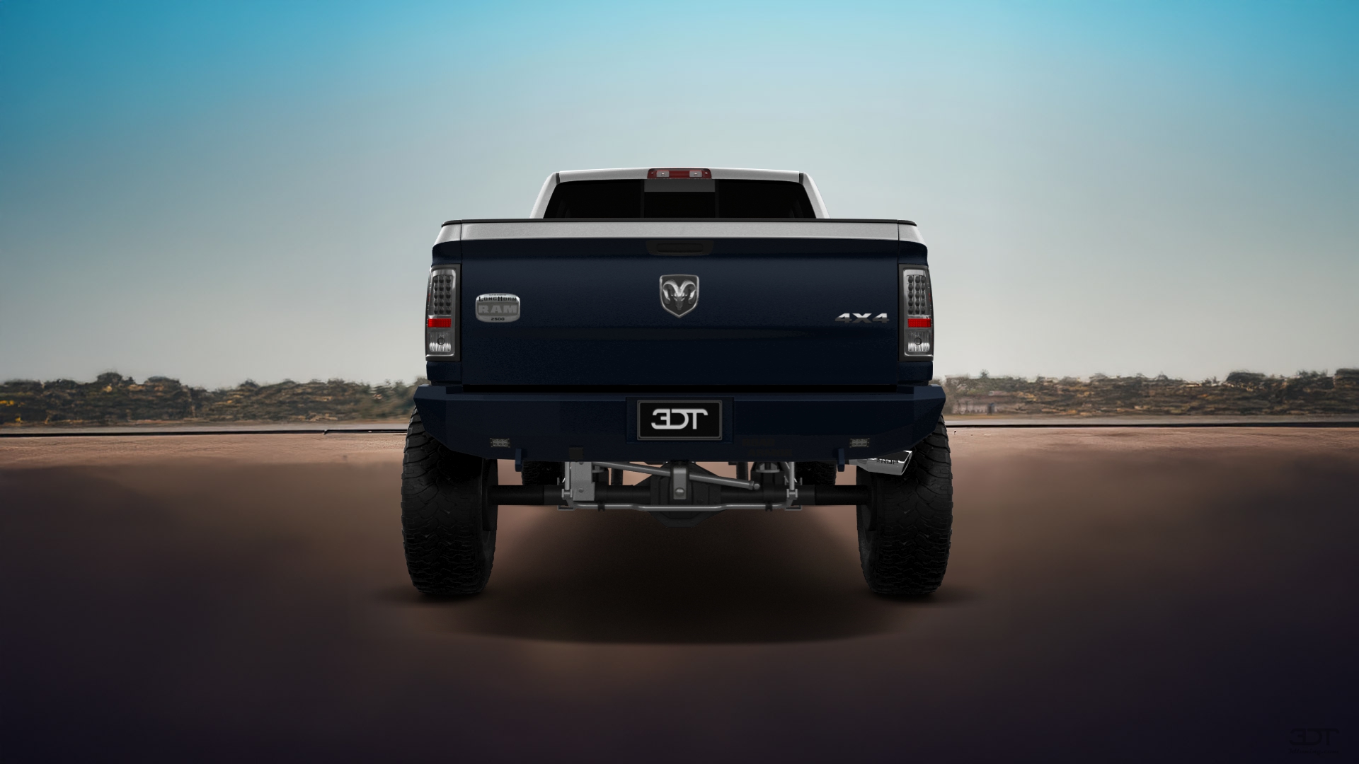 Dodge Ram 2500 Mega Cab 6.4 ft box 4 Door pickup truck 2010 tuning
