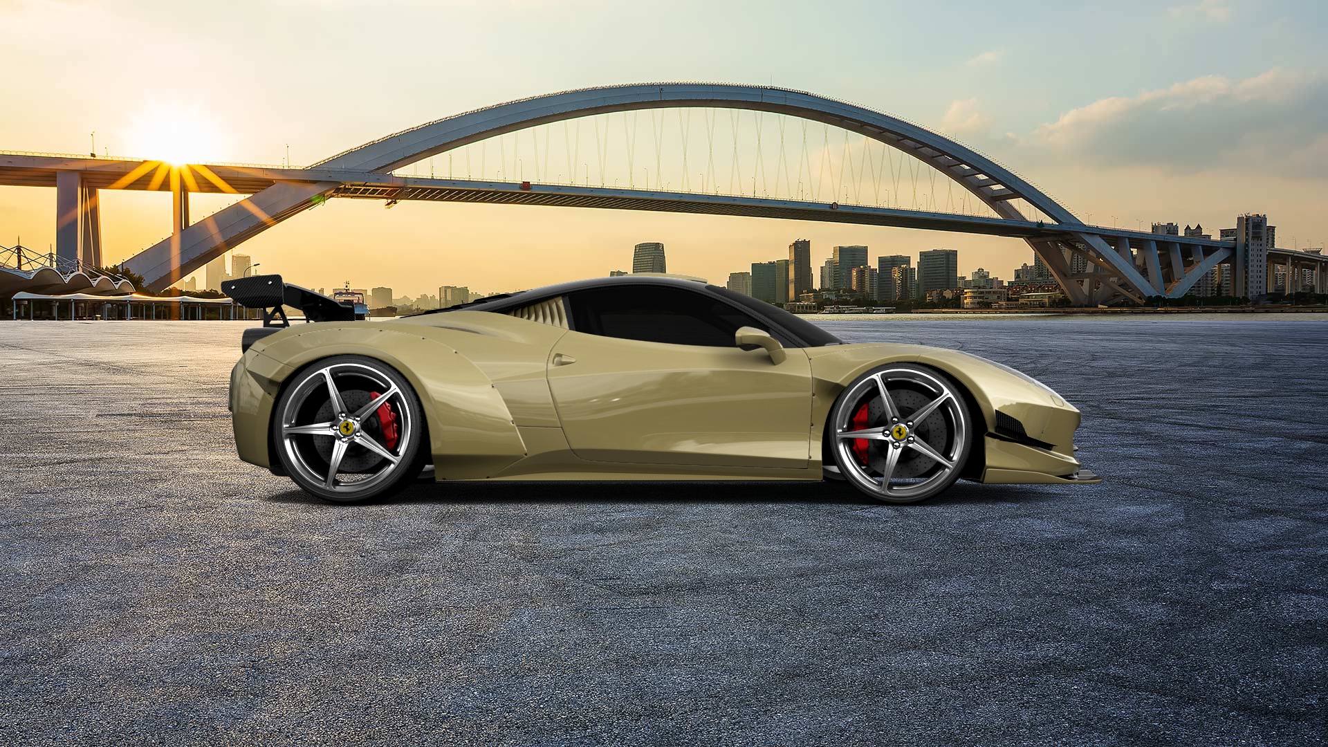 Ferrari 458 Italia 2 door spider 2010 tuning