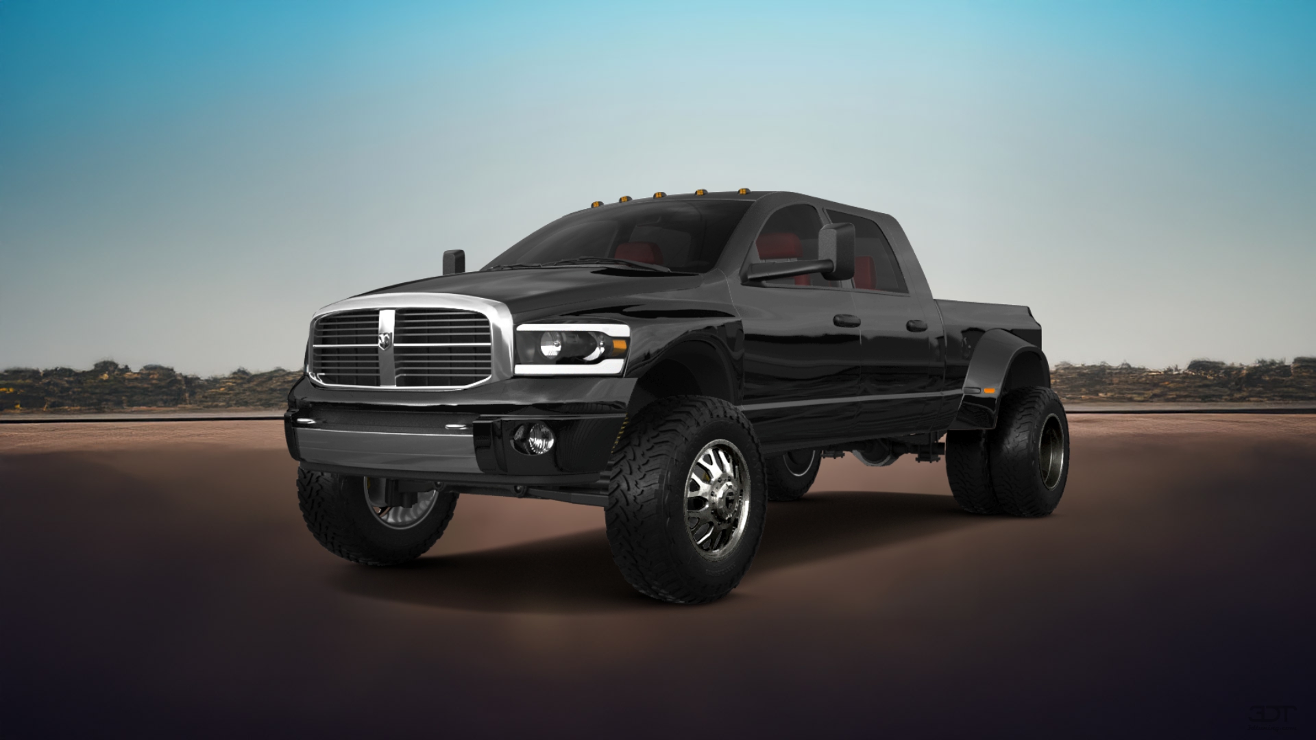 Dodge Ram 3500 Dually 4 Door pickup truck 2007 tuning