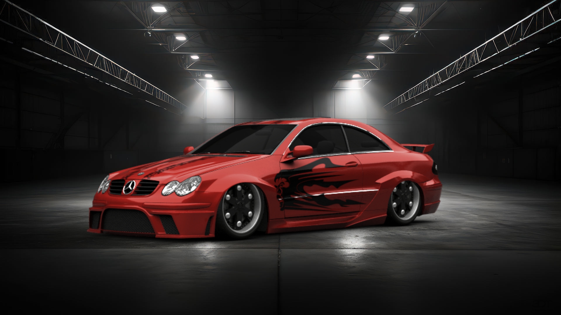 Mercedes CLK Coupe 2004 tuning
