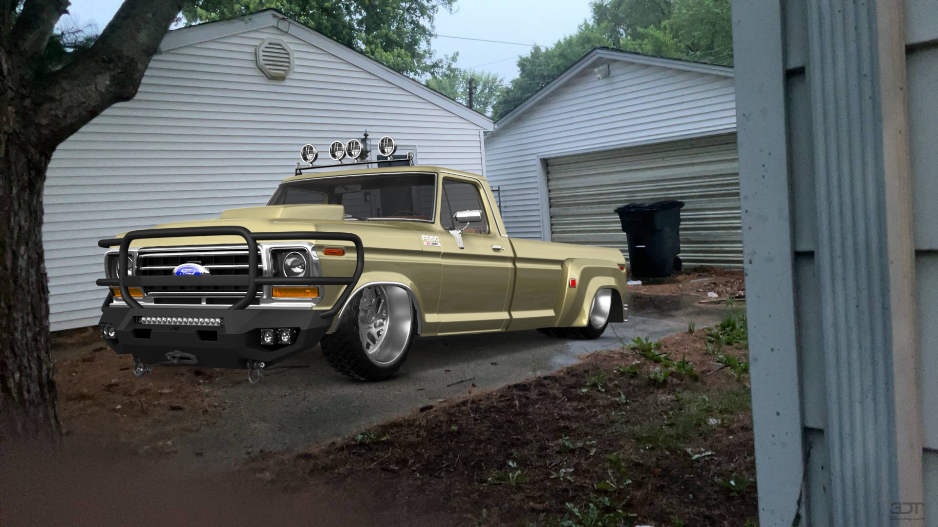 Ford F-350 Dually Regular Cab 2 Door pickup truck 1978 tuning