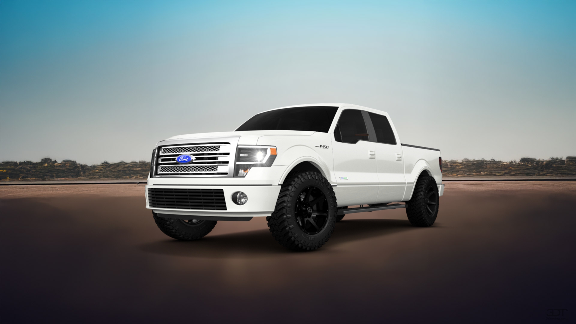Ford F-150 Crew Cab 4 Door pickup truck 2013 tuning