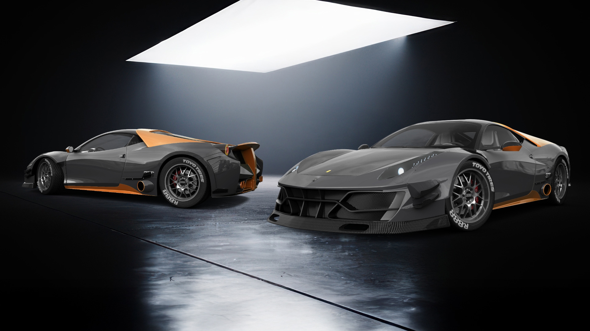 Ferrari 458 Italia 2 door spider 2010 tuning