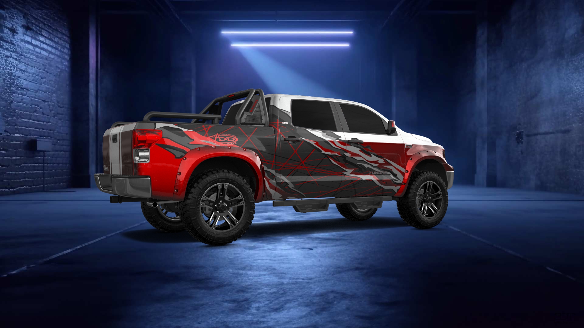 Toyota Tundra 5.5 ft box 4 Door pickup truck 2007 tuning