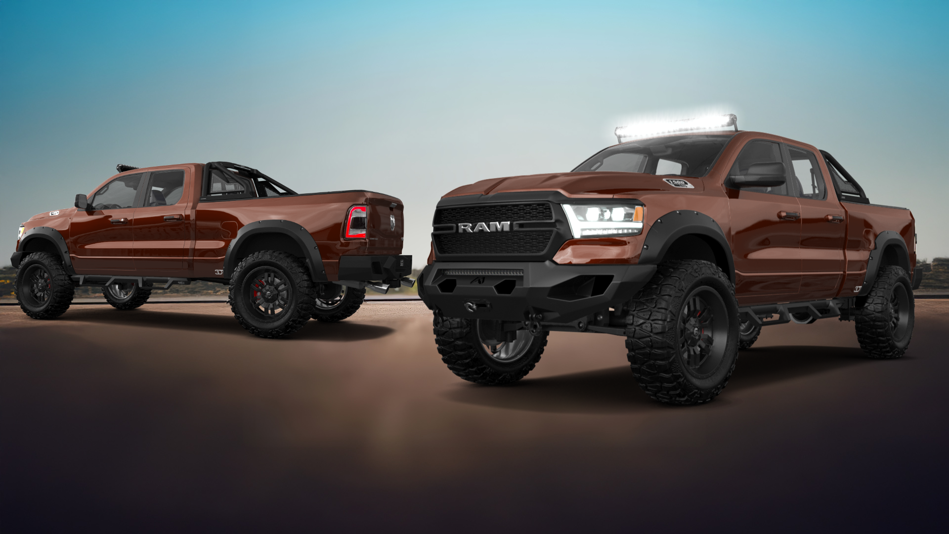 Dodge Ram 1500 Quad Cab 6.4' box 4 Door Truck 2019 tuning