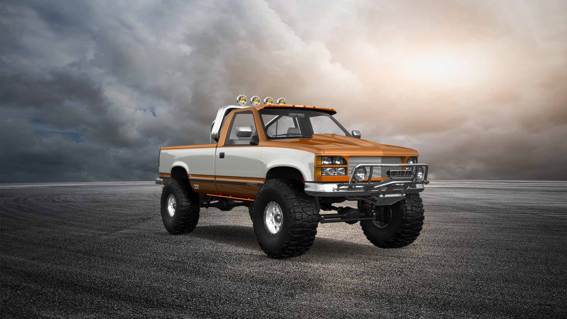 Chevrolet K1500 Regular Cab Fleetside Pickup 1988