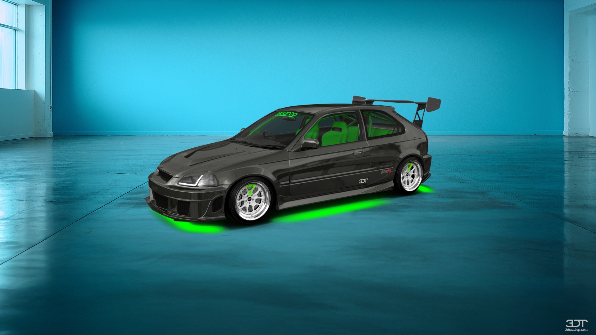 Honda Civic 3 Door Hatchback 1997 tuning