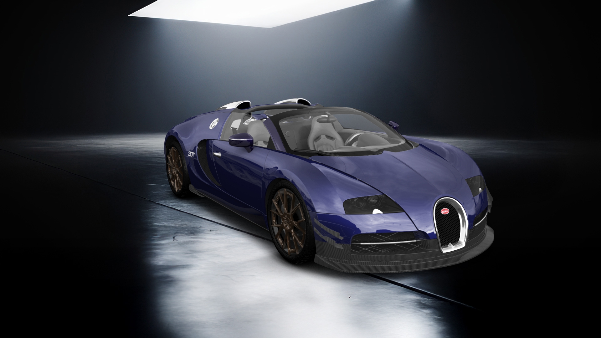 Bugatti Veyron 16.4 Grand Sport Vitesse 2 door targa top 2012 tuning