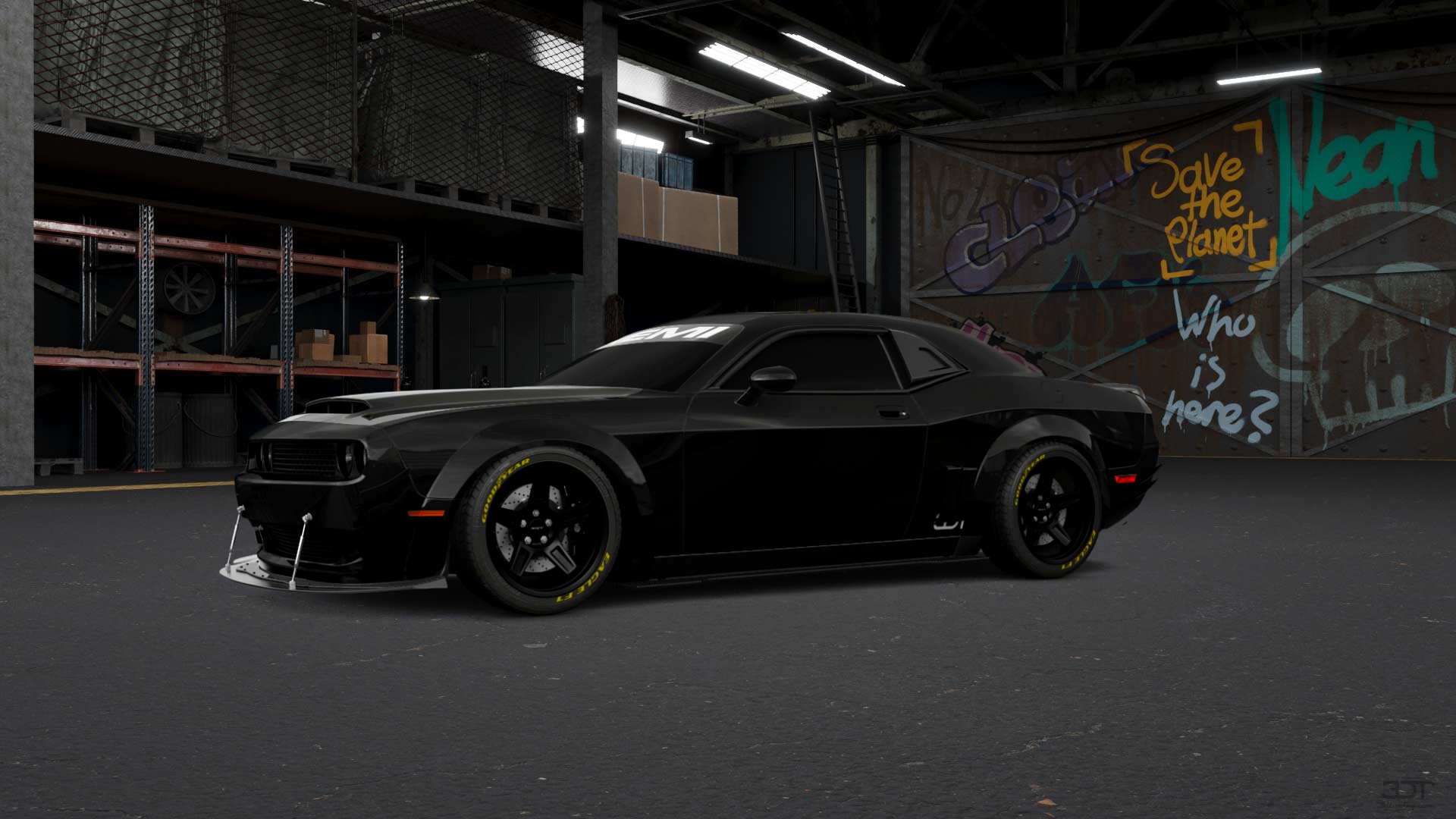 Dodge Challenger SRT Demon Widebody 2014