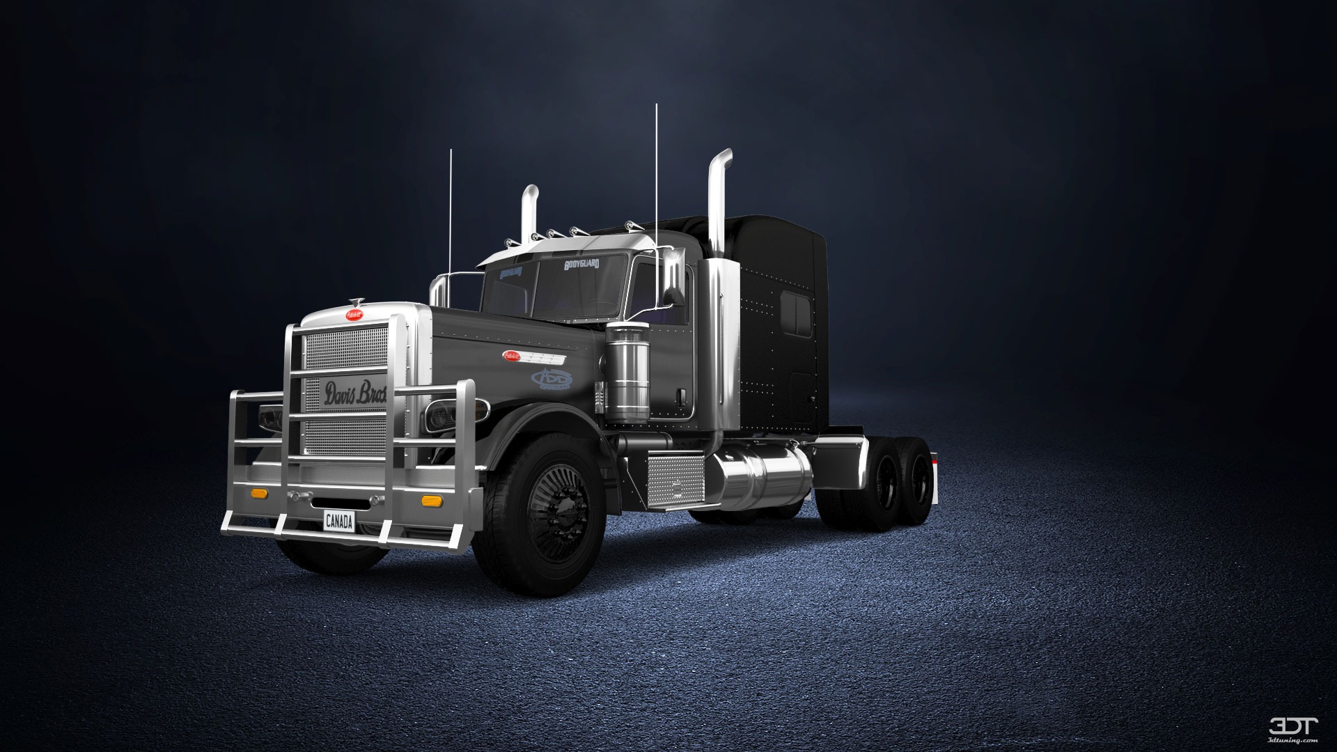 Peterbilt 389 Sleeper Cab Truck 2016 tuning