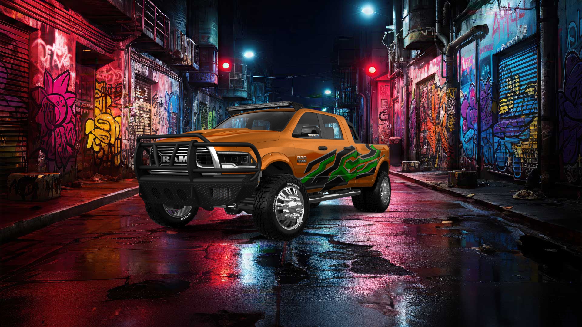 Dodge Ram 3500 4 Door Truck 2014 tuning