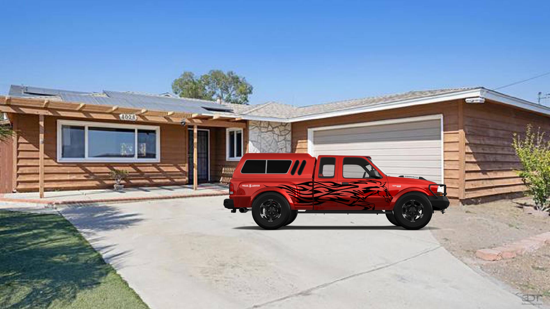 Ford Ranger Flareside 2 Door pickup truck 1998 tuning