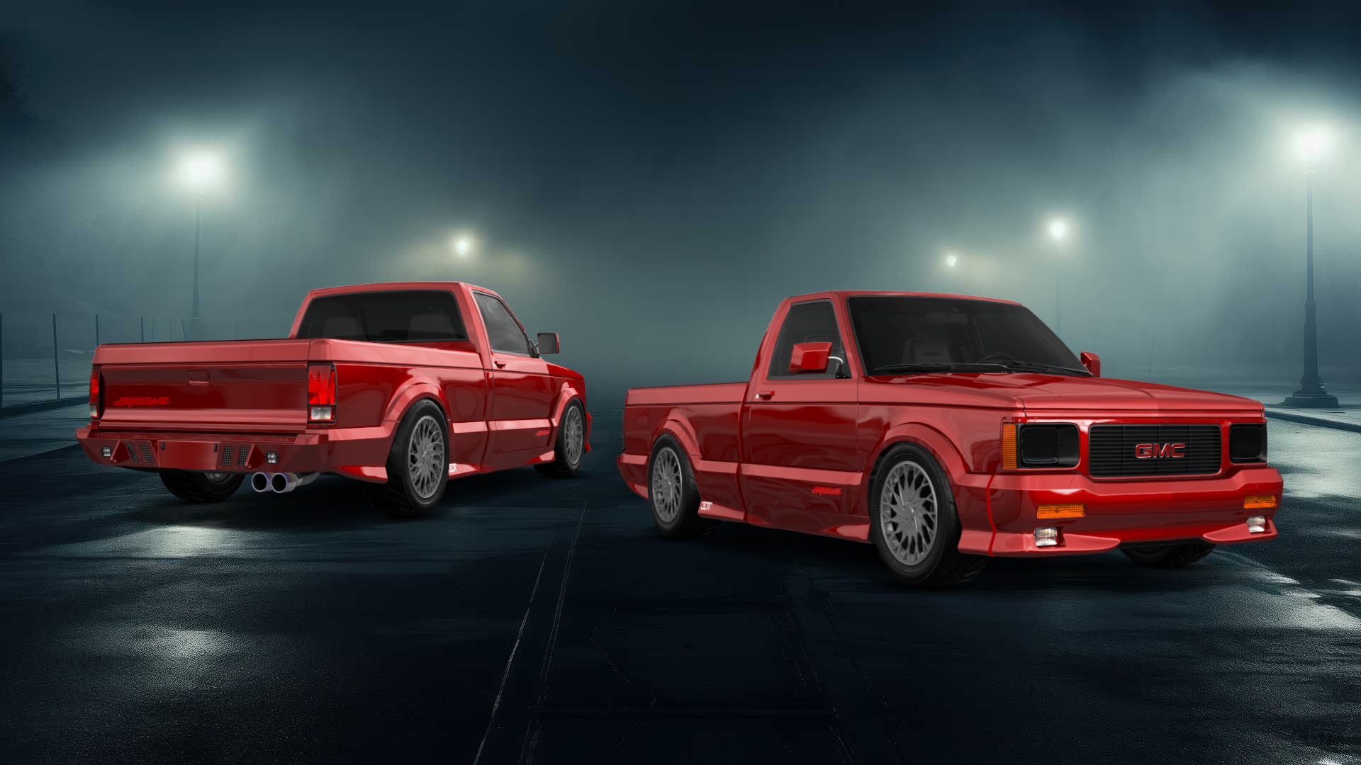 GMC Syclone 2 Door pickup truck 1991