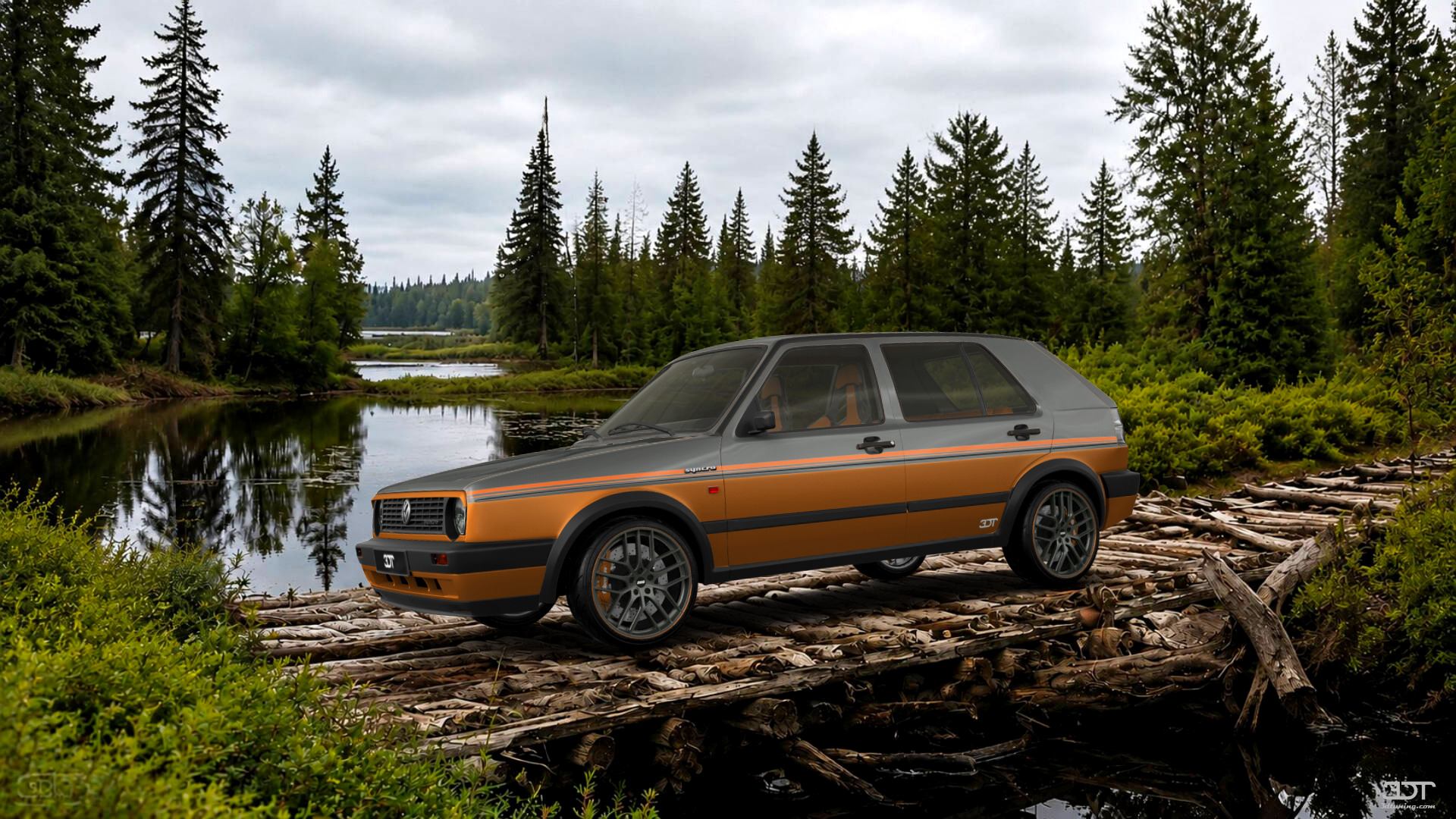 Tuning Volkswagen Golf Mk2 5 Door Hatchback 1983