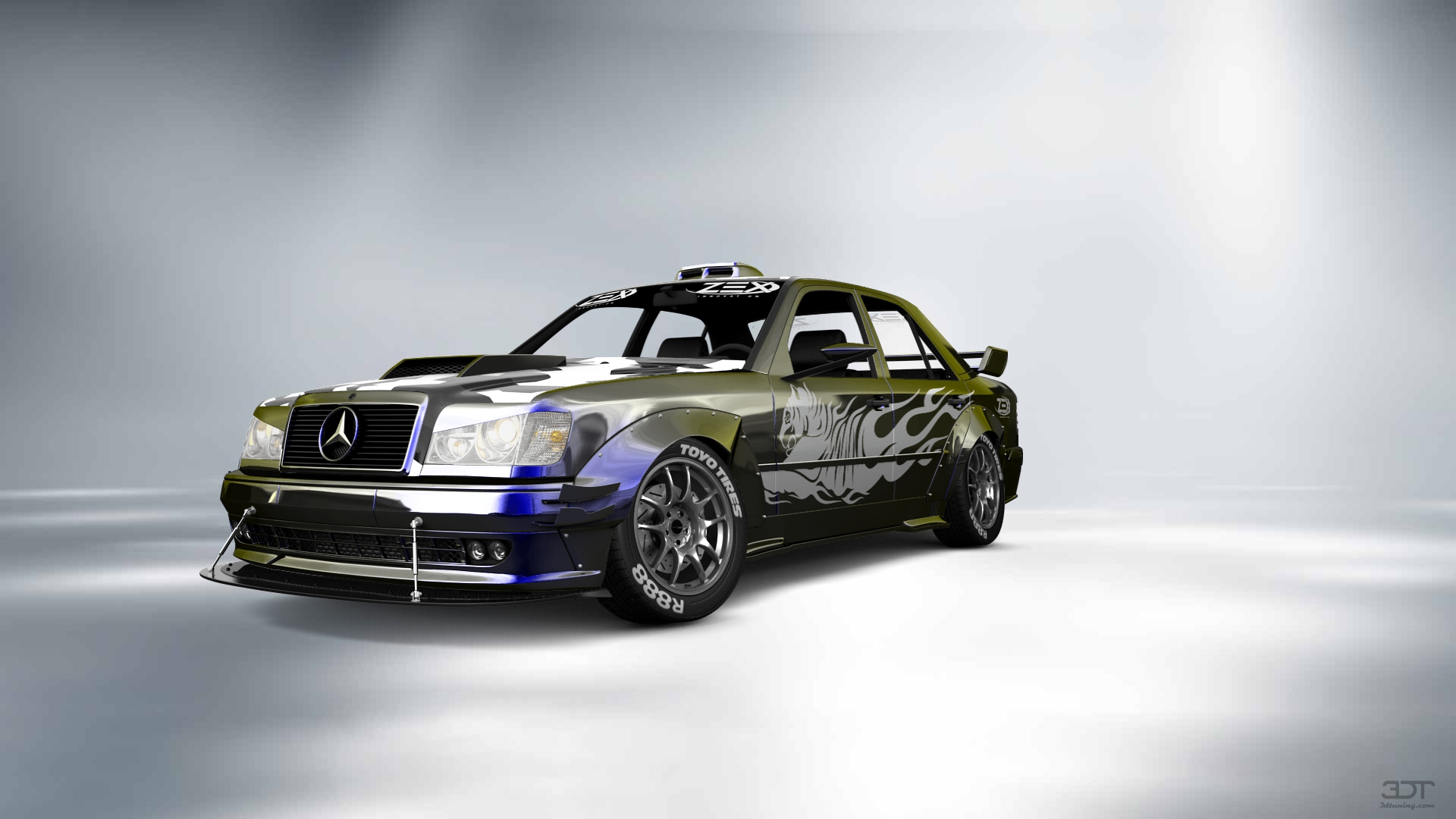 Mercedes E-Class Sedan 1984 tuning