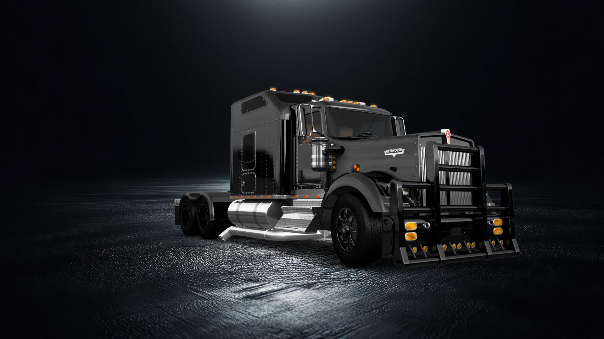 Kenworth W900 Sleeper Cab Truck 2015