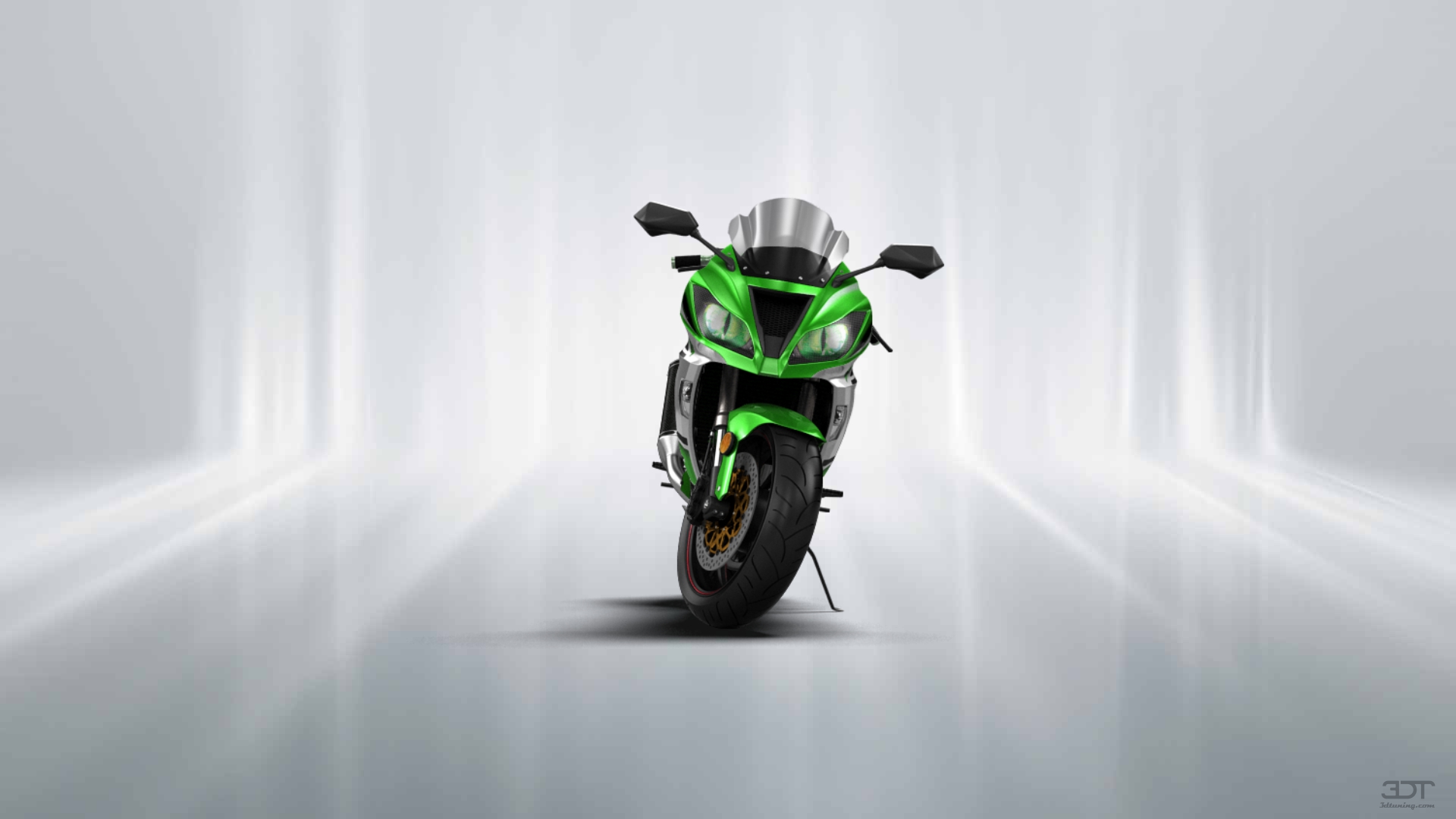 Kawasaki Ninja ZX 6R Sport Bike 2015 tuning