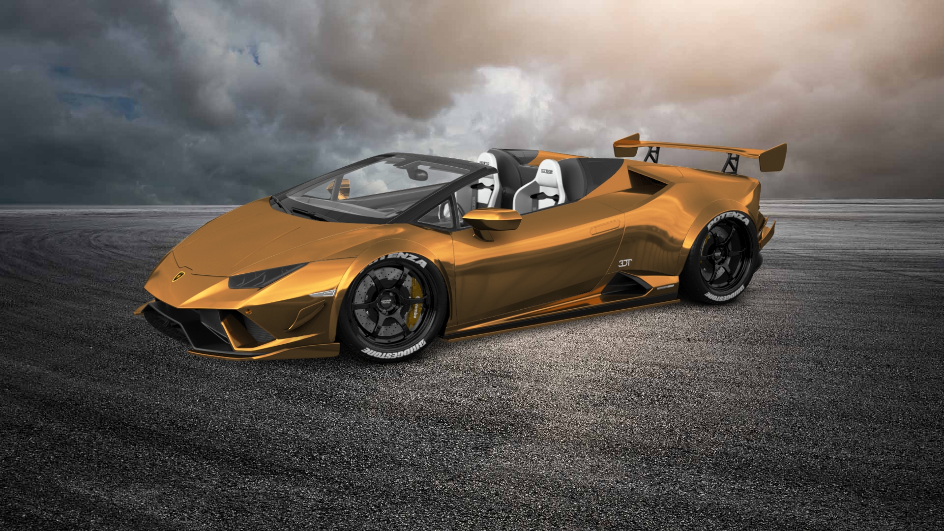 Lamborghini Huracan Spyder 2 Door Convertible 2016 tuning