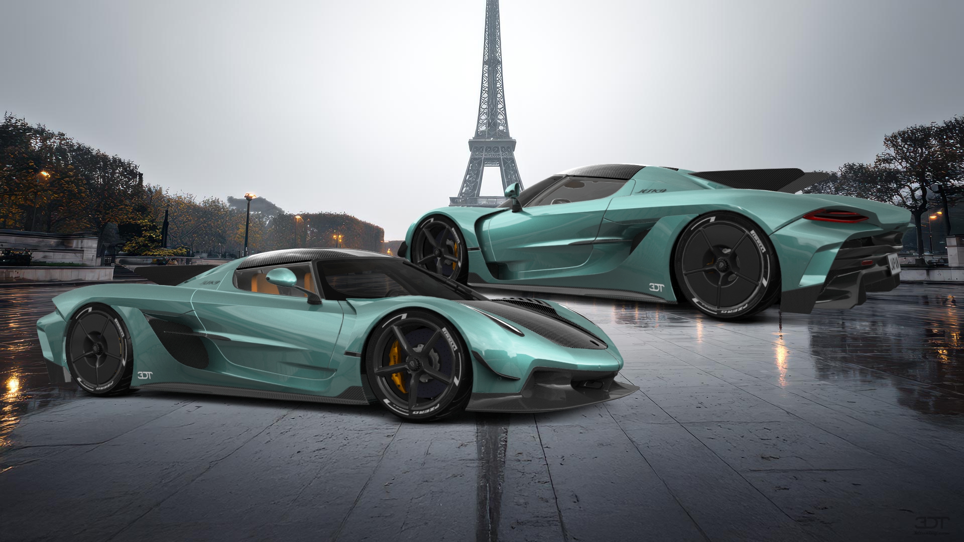 Koenigsegg Jesko 2 door targa top 2020 tuning
