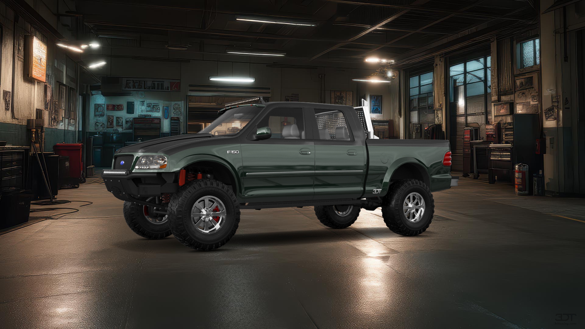 Ford F-150 SuperCrew 4 Door pickup truck 1997