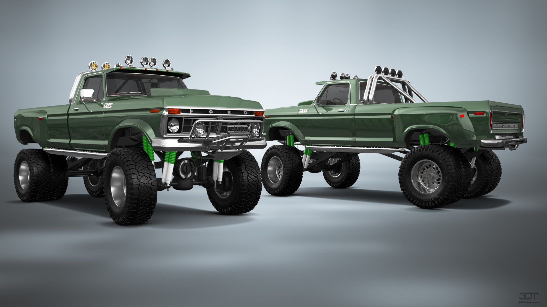 Ford F-350 Dually 2 Door pickup truck 1974