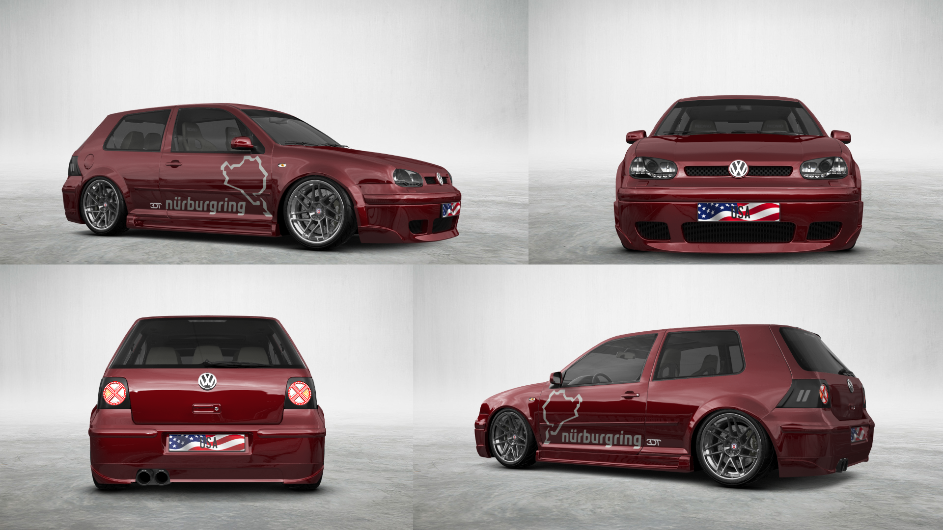 Volkswagen Golf 4 (mk4) 3 Door Hatchback 1997