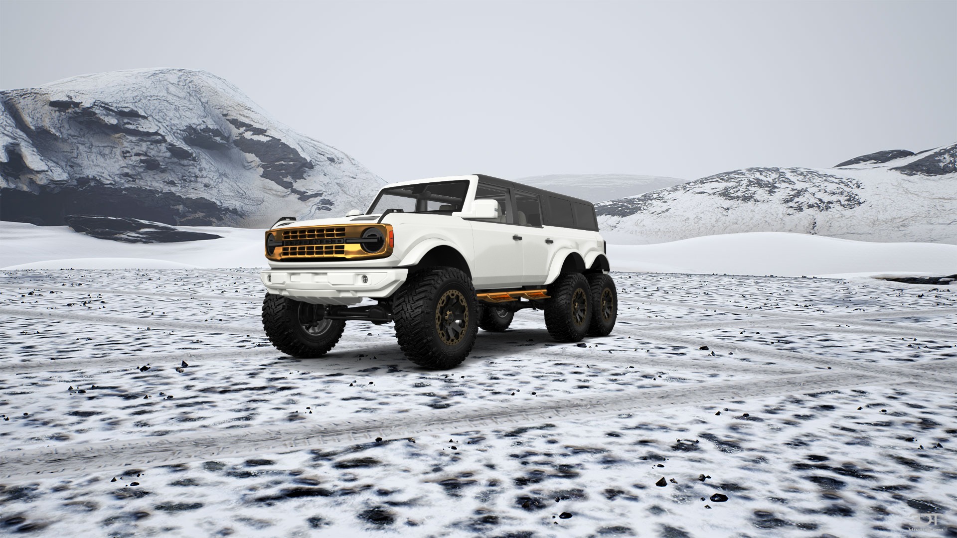 Ford Bronco 6X6 4 Door pickup truck 2021