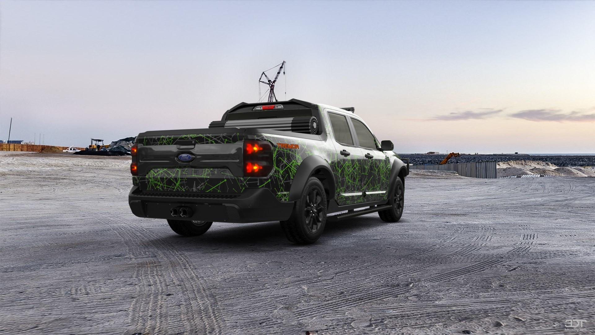Ford Maverick 4 Door pickup truck 2022 tuning